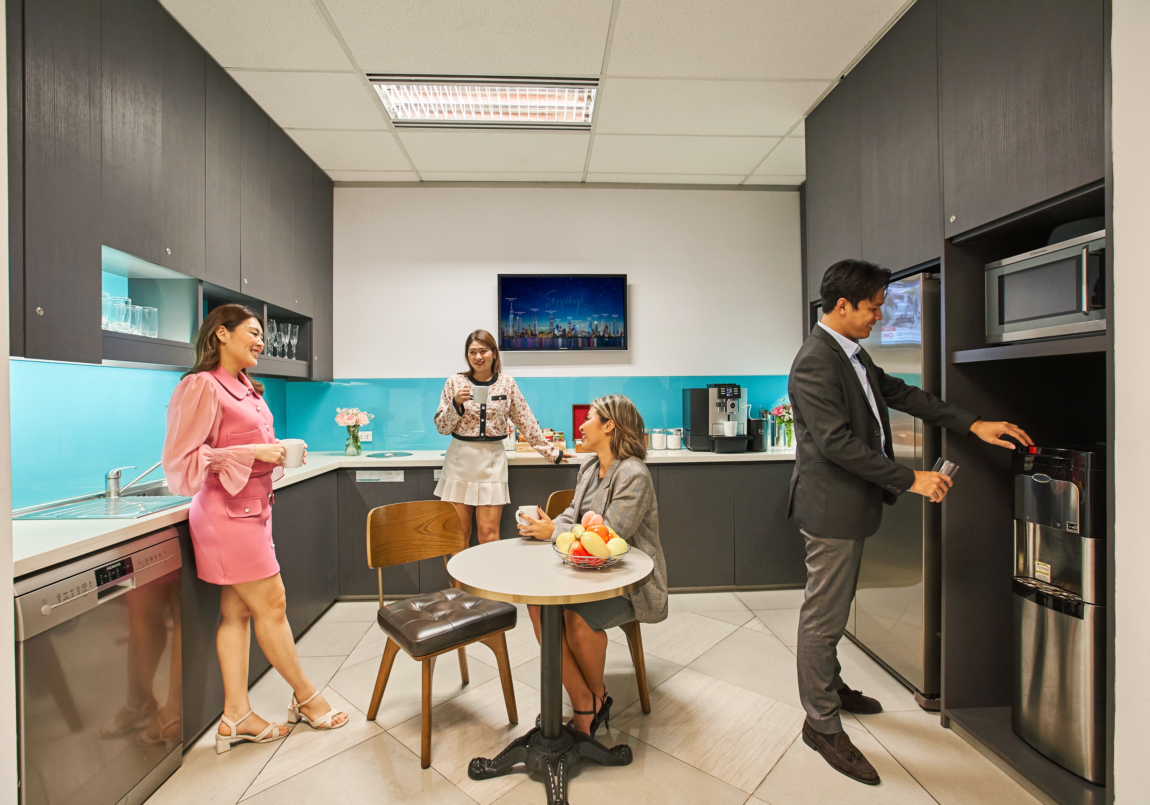 Serviced Office, Park Ventures Ecoplex, Bangkok, Thailand, Pantry